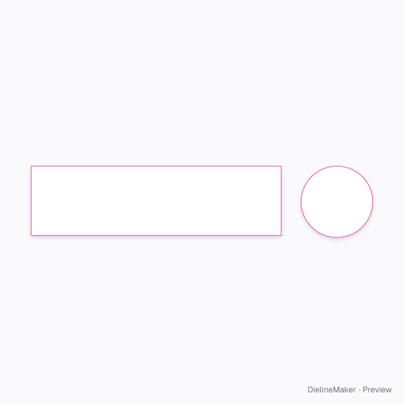 Round glass clip-lid jar 1 L flat dieline