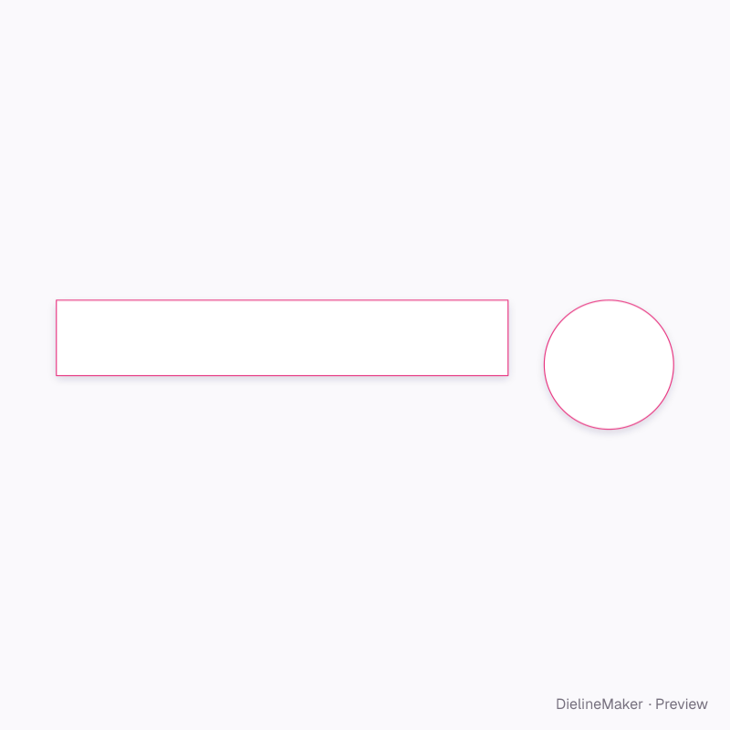 Flat dieline preview