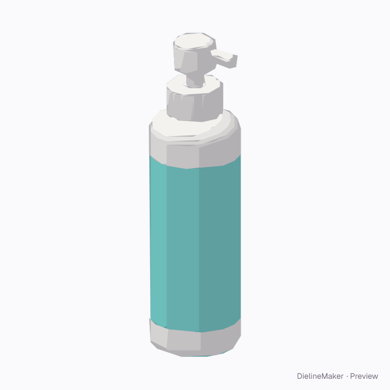 Travel lotion pump