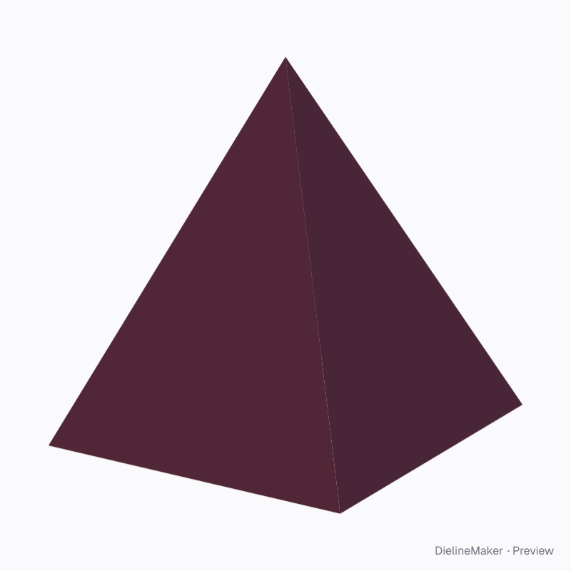 Truffle pyramid