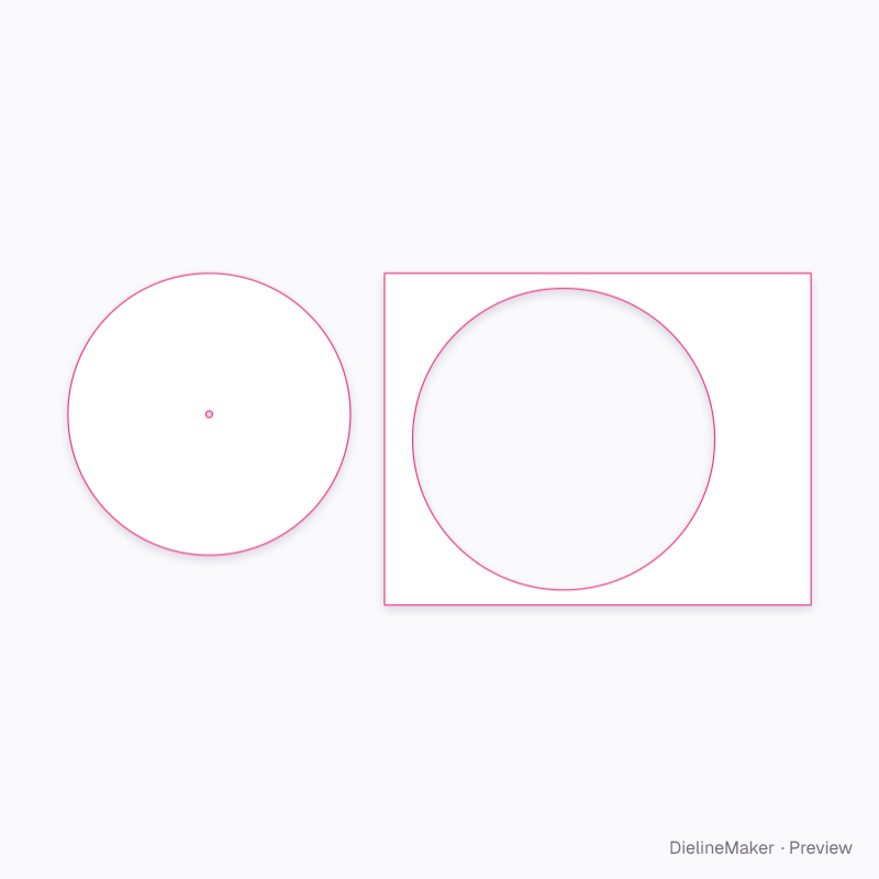 Turntable skin and slipmat artwork area