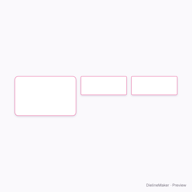 Rectangular gelato tub 500 ml artwork area