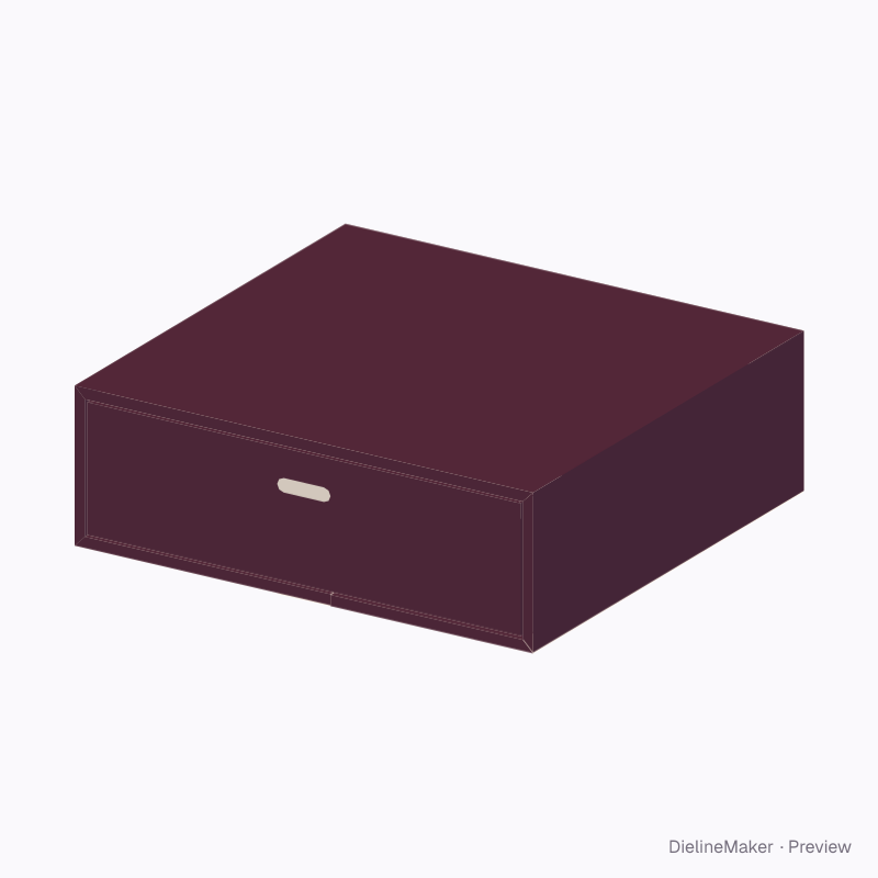 93 mm bangle gift box — Rigid drawer box