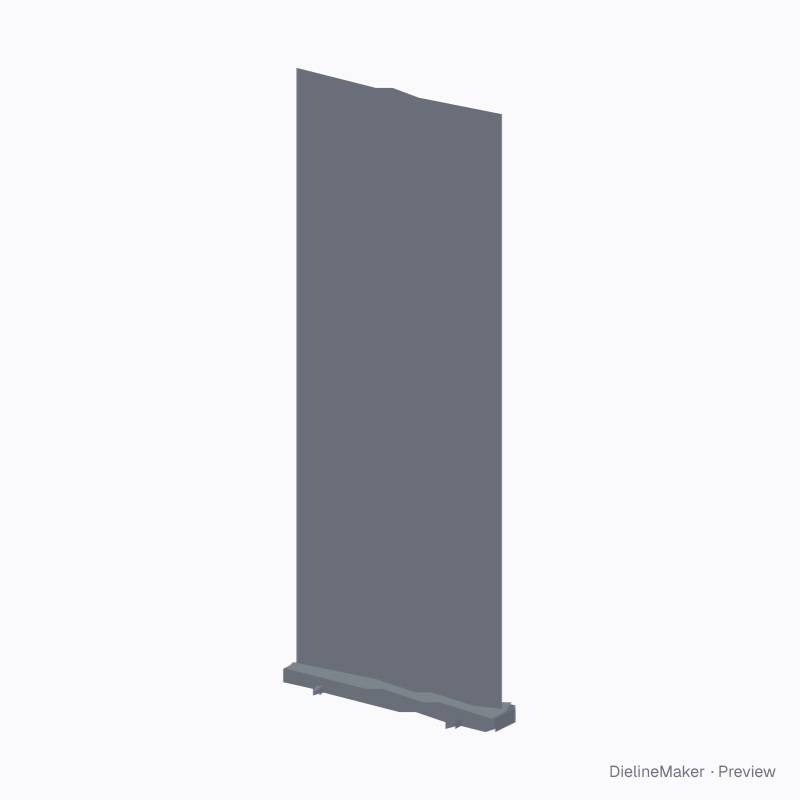 600 × 1600 mm banner