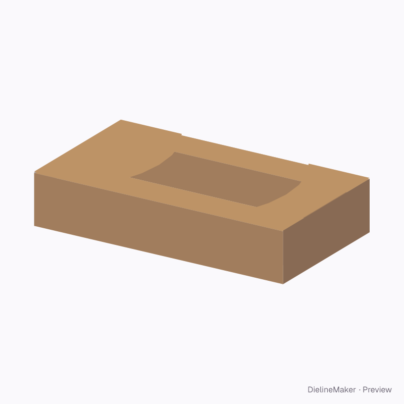 Buffer-wall slide tray
