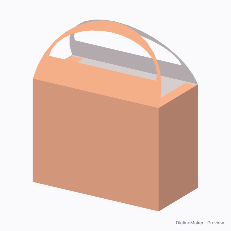 Loop-handle carry carton