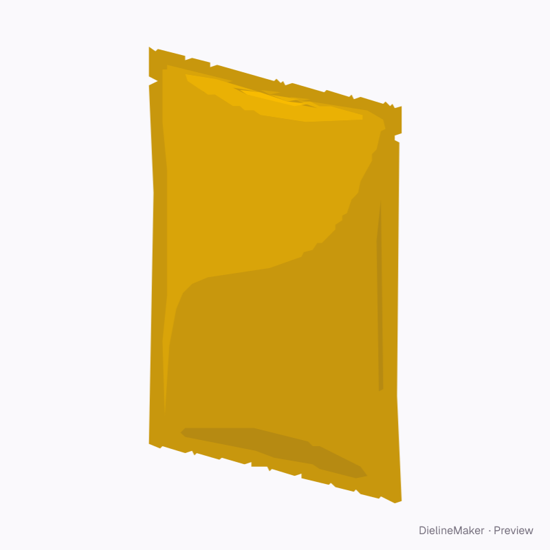 Small snack sachet