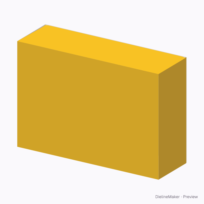 Stock cube carton — Seal end carton