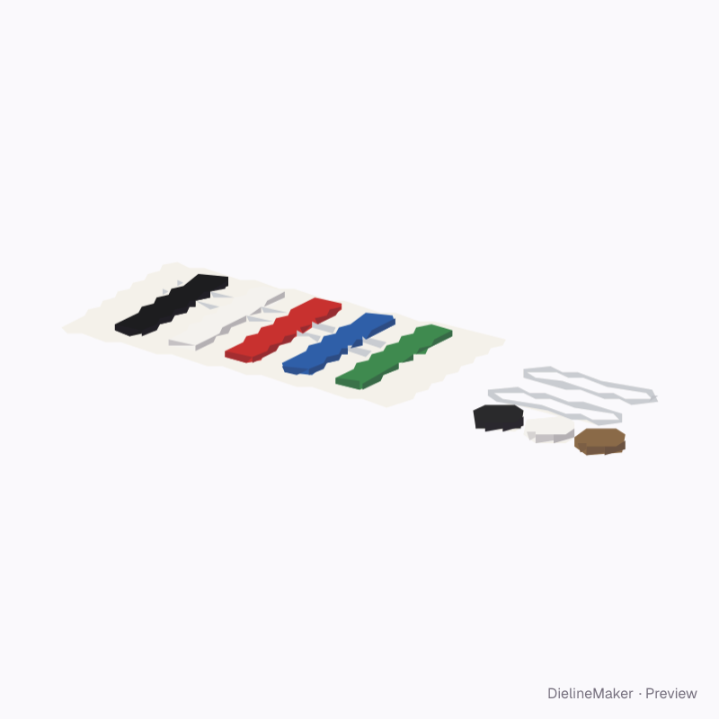 Hotel sewing kit card