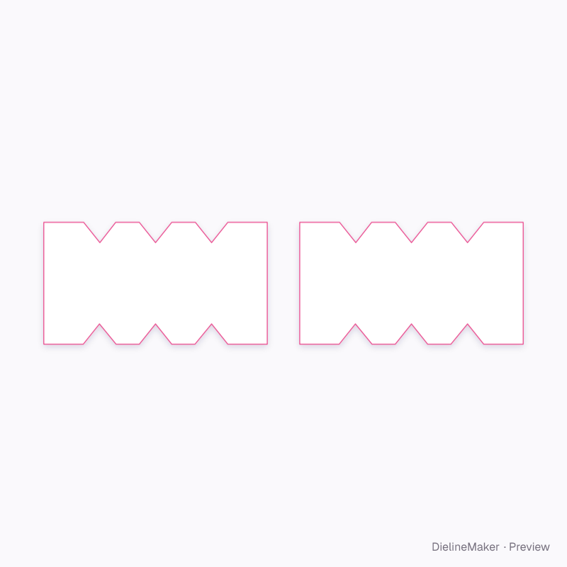Mini thread card artwork area