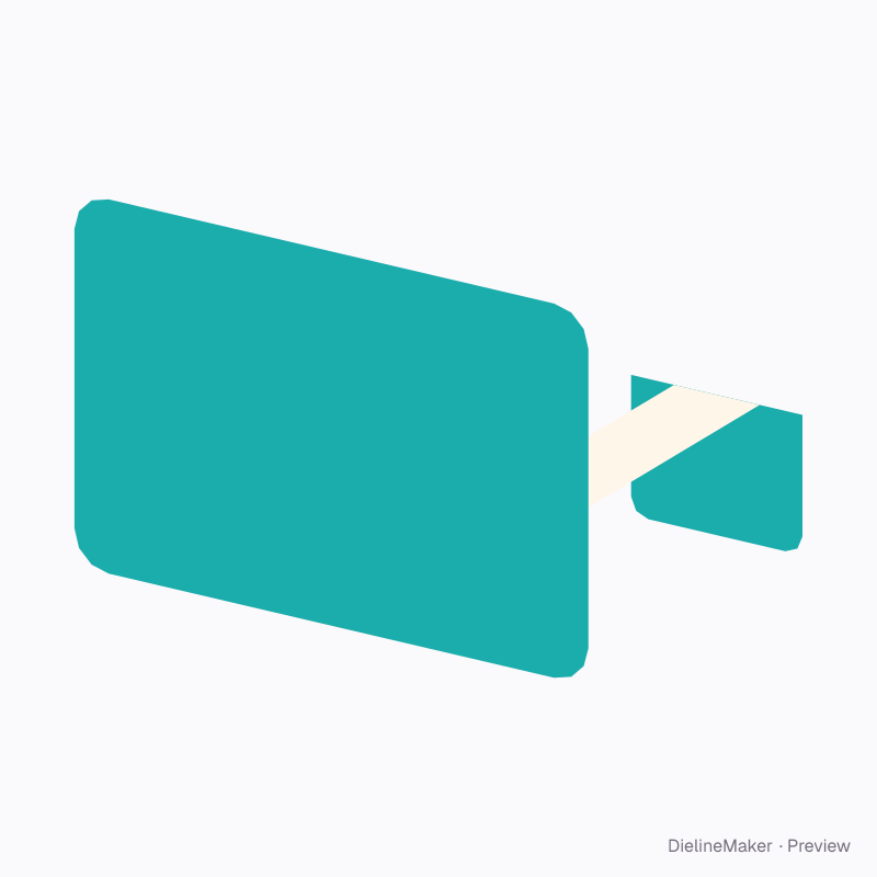 Rectangular shelf wobbler