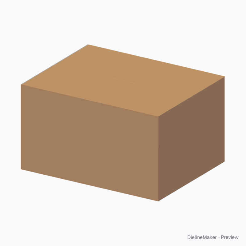 Soft goods shipping carton — Shipping box