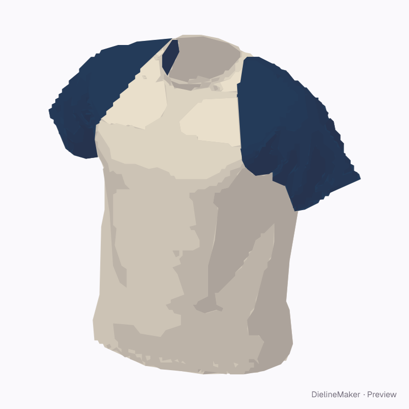 Relaxed short-sleeve raglan t-shirt