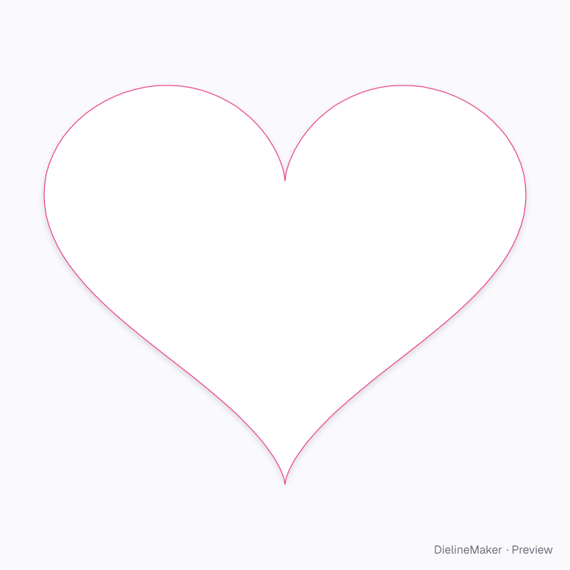 Heart slate photo artwork area