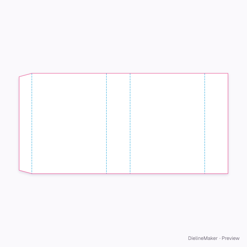Socks belly band flat dieline