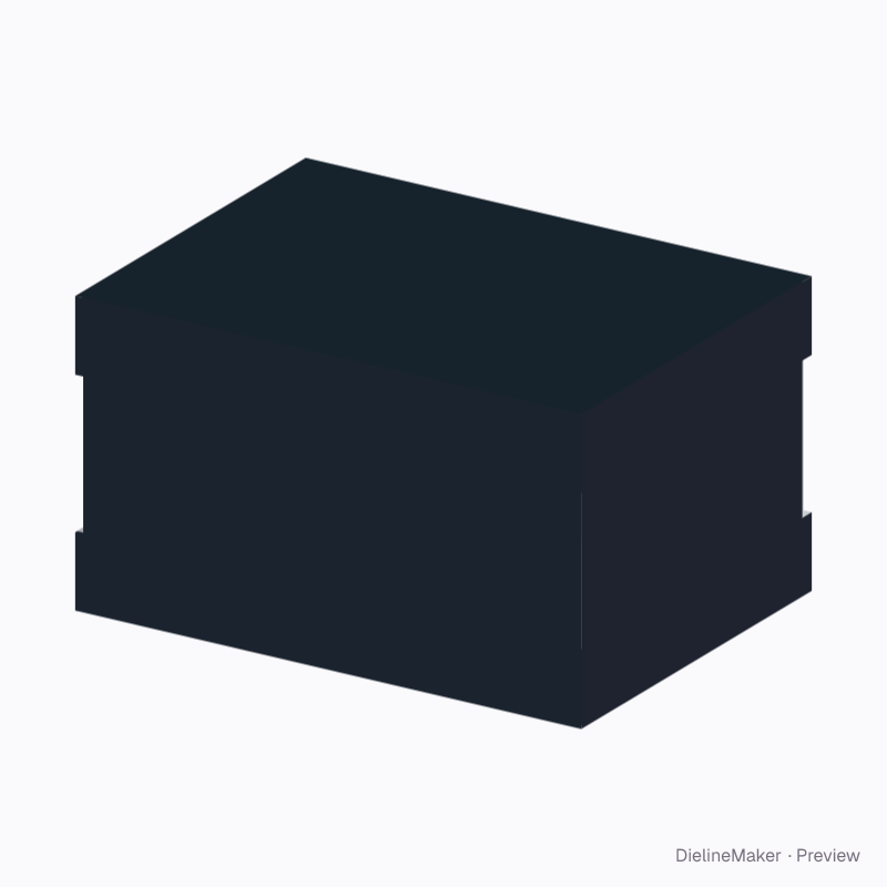 Display stock carton — Sleeve box with two covers