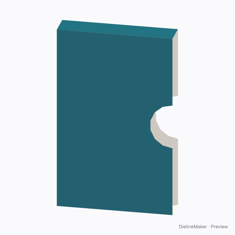 Pocket book slipcase — Slipcase