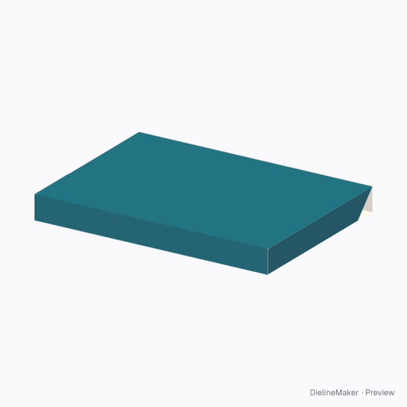 File pocket with slot