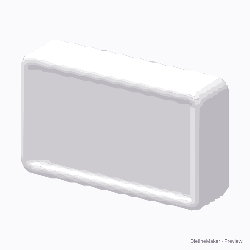 Recessed hotel soap