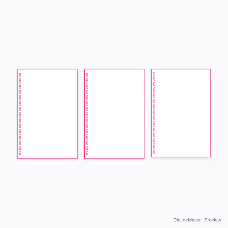 Flat dieline preview
