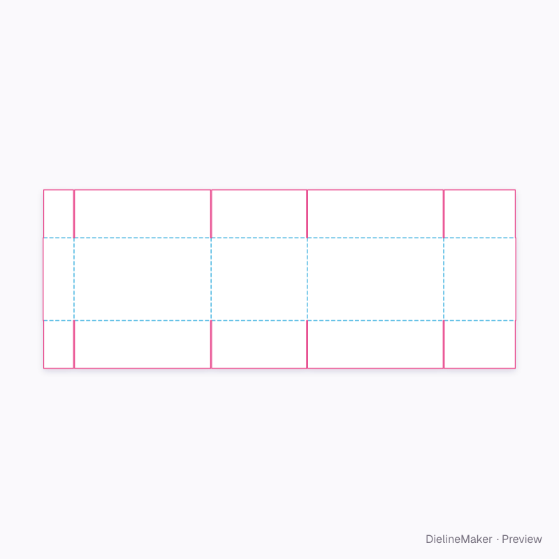 Joint within a short wall flat dieline