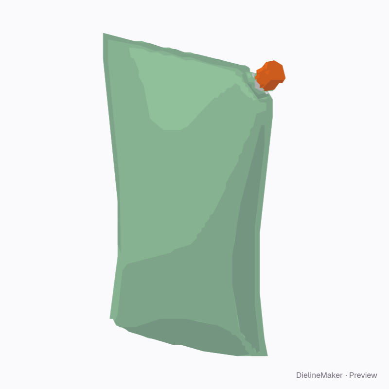 Hand-soap refill pouch
