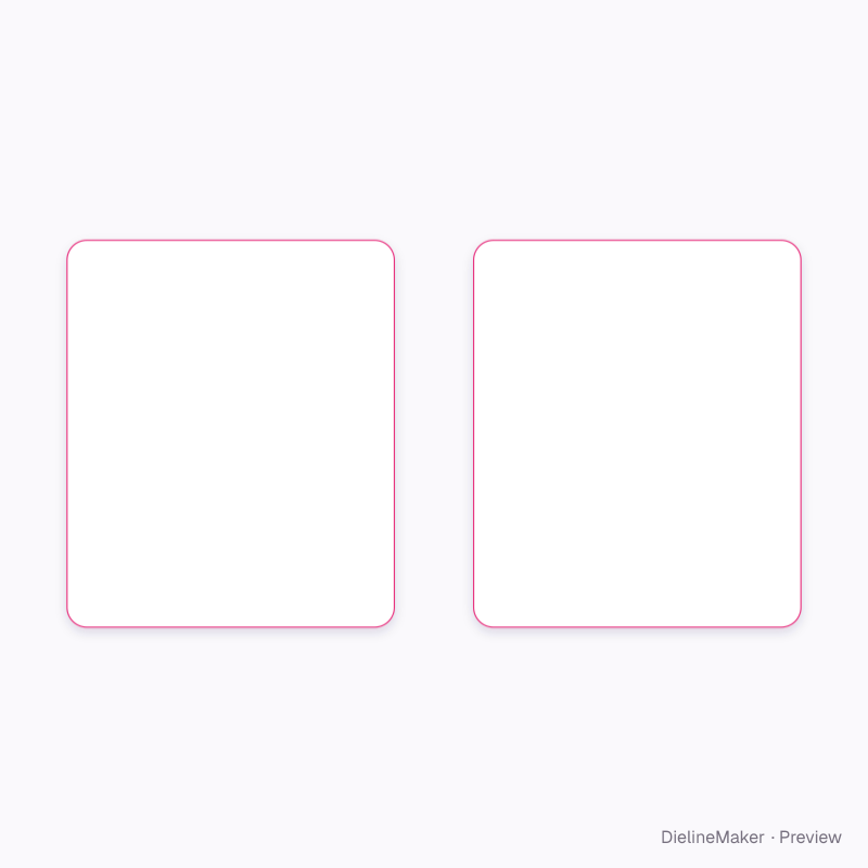 Artwork boundary preview