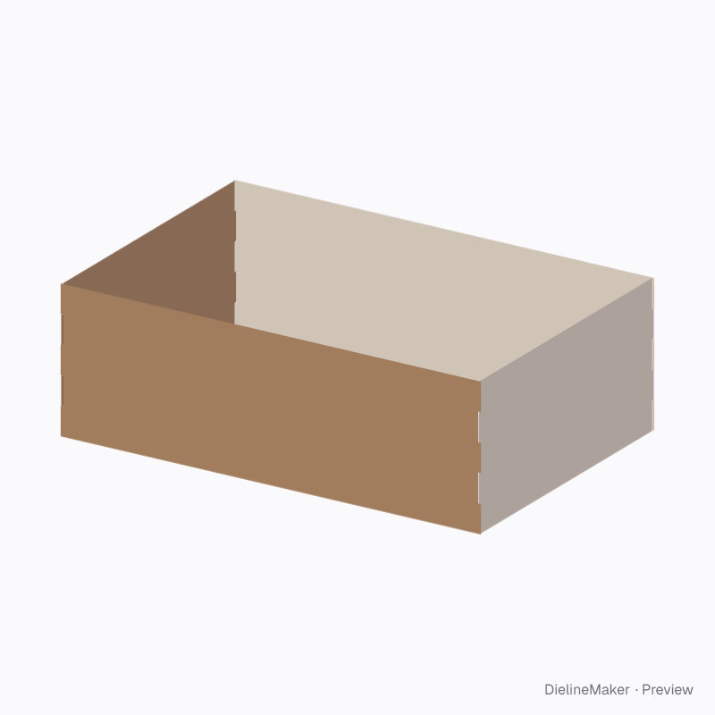 Stepped-edge insert collar 240×160×80