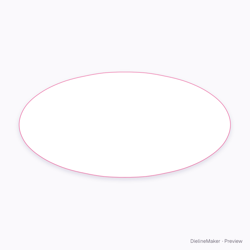 Flat dieline preview