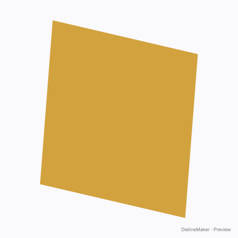 30 mm square product label