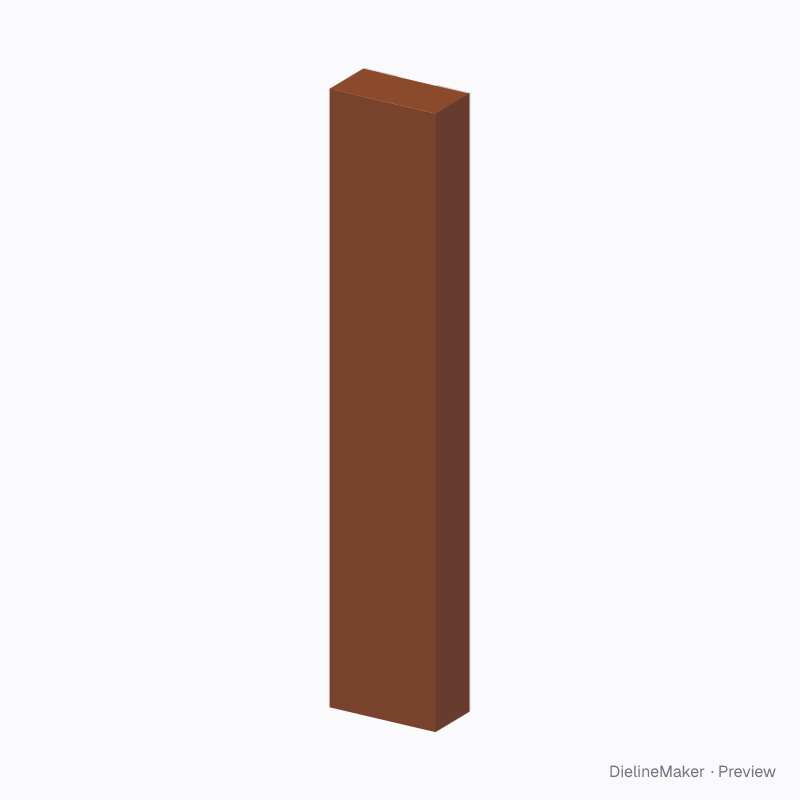 Taper candle box