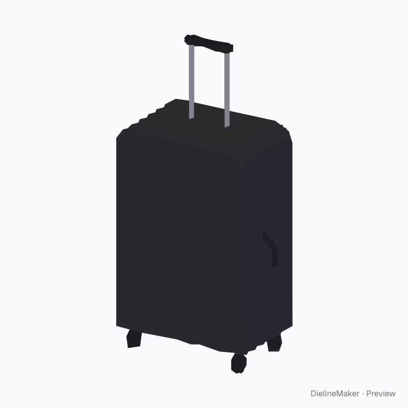 Medium suitcase cover (24 in)