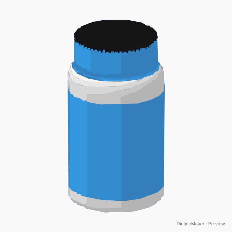 Supplement bottle 120 count