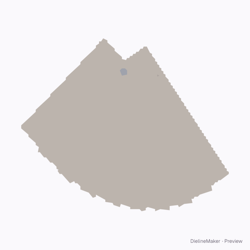 Large material sample fan