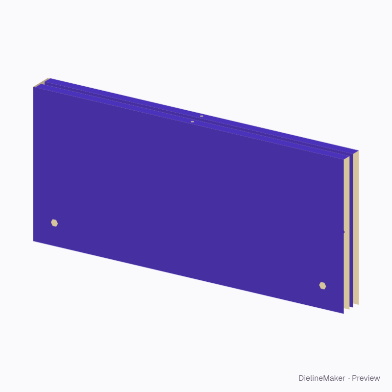 Split return-panel sample cover