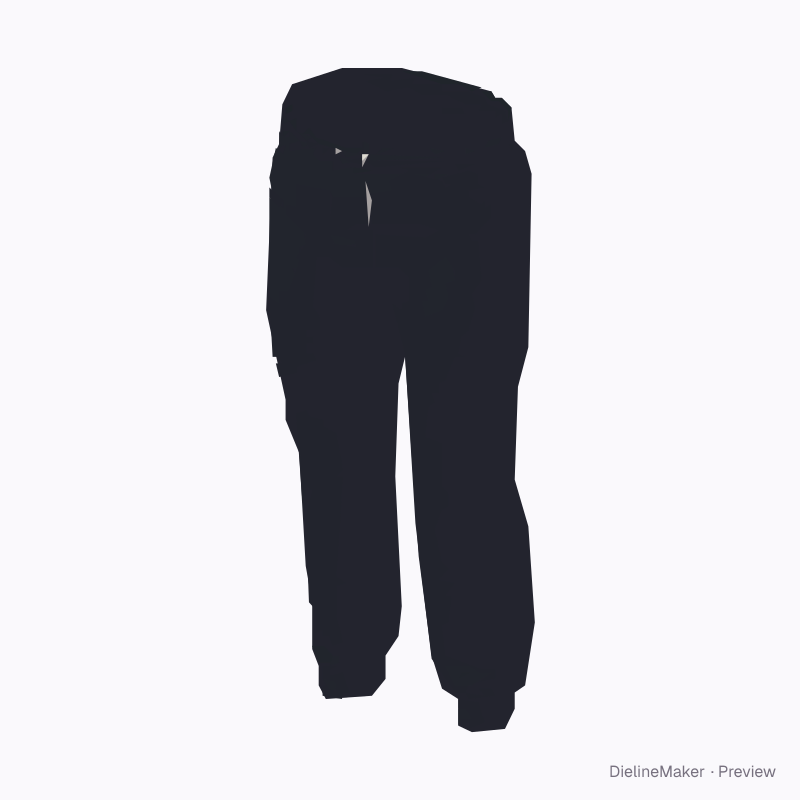 Black jogger sweatpants