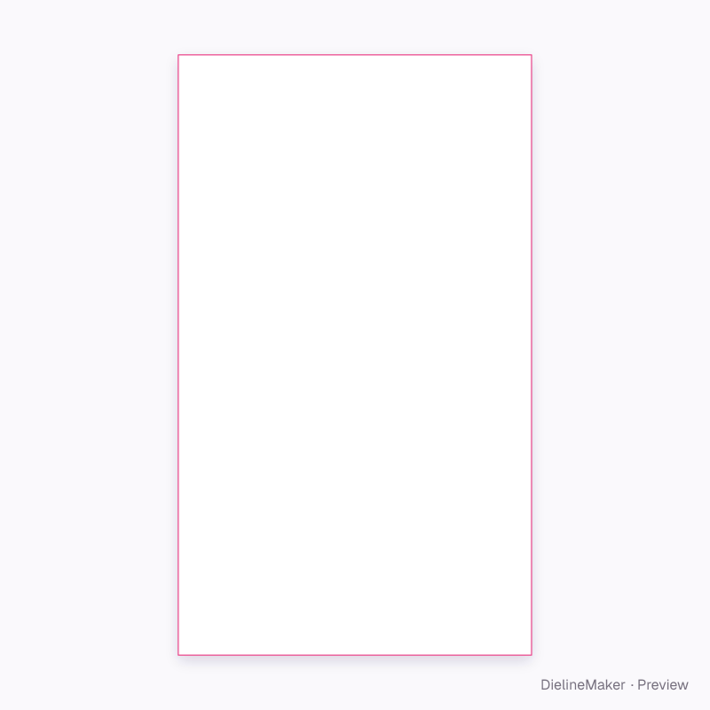 Oral dosing syringe flat dieline