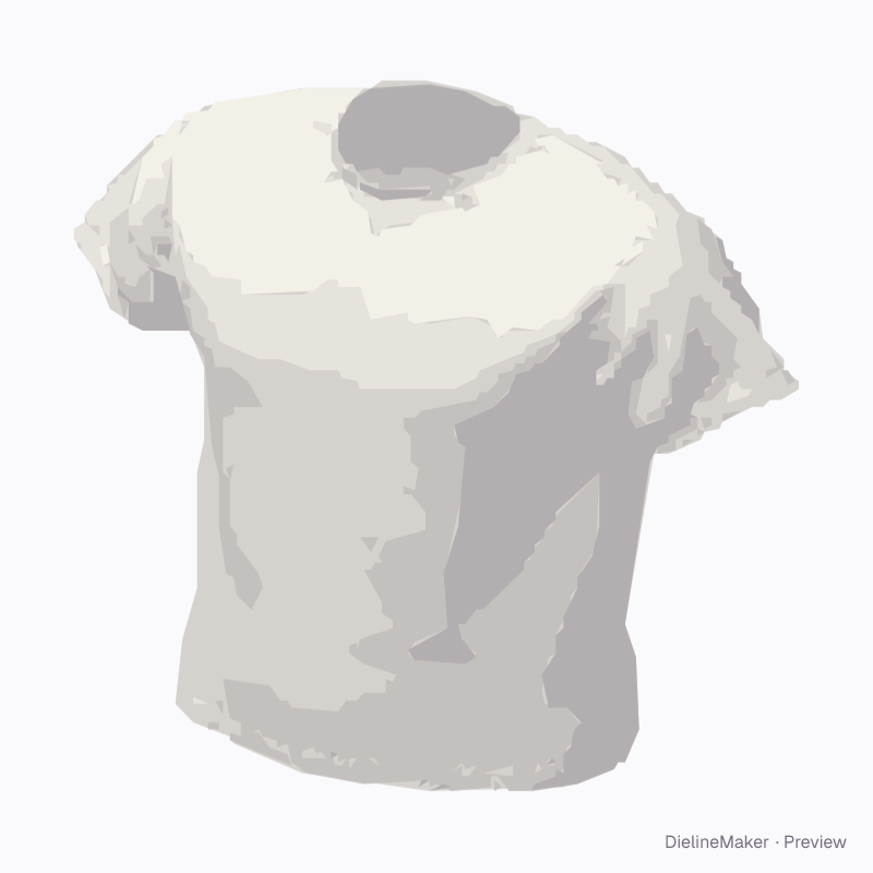 711 × 838 mm T-shirt