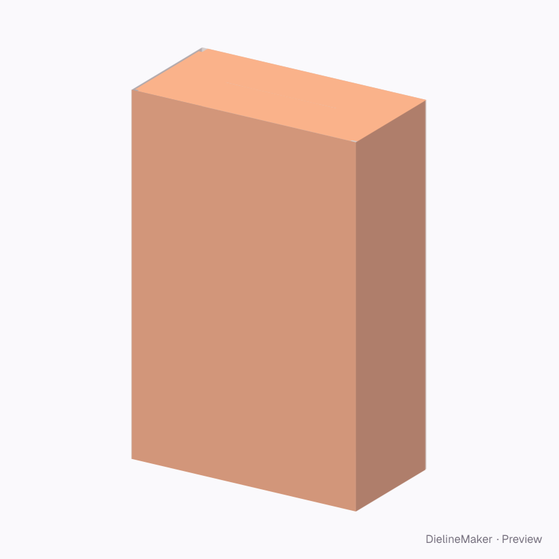 Bar soap carton 60×30×90