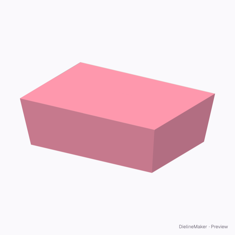 Bakery selection takeaway box — Paper take-out box