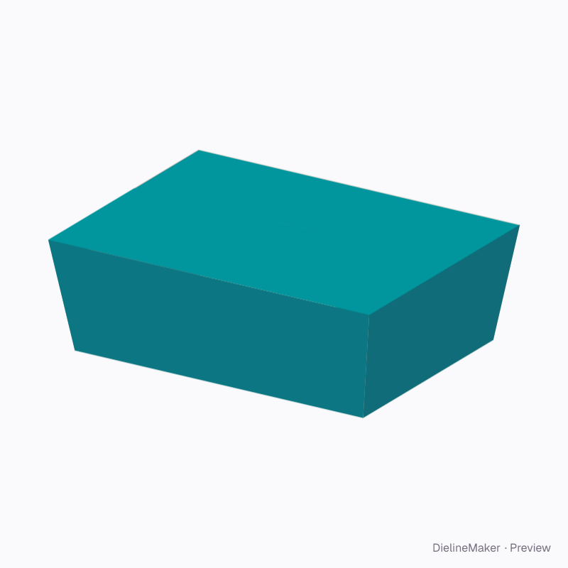 Sharing takeaway box — Paper take-out box