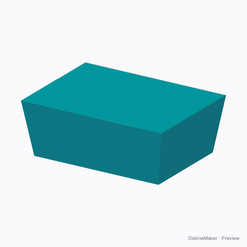 Snack portion takeaway box — Paper take-out box