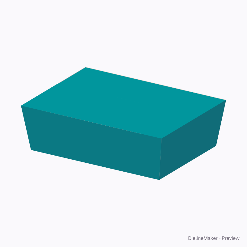 Take-out box #3 (66 oz)
