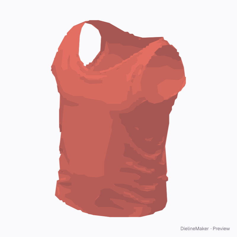 Coral summer tank