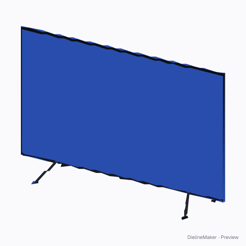 55″ television