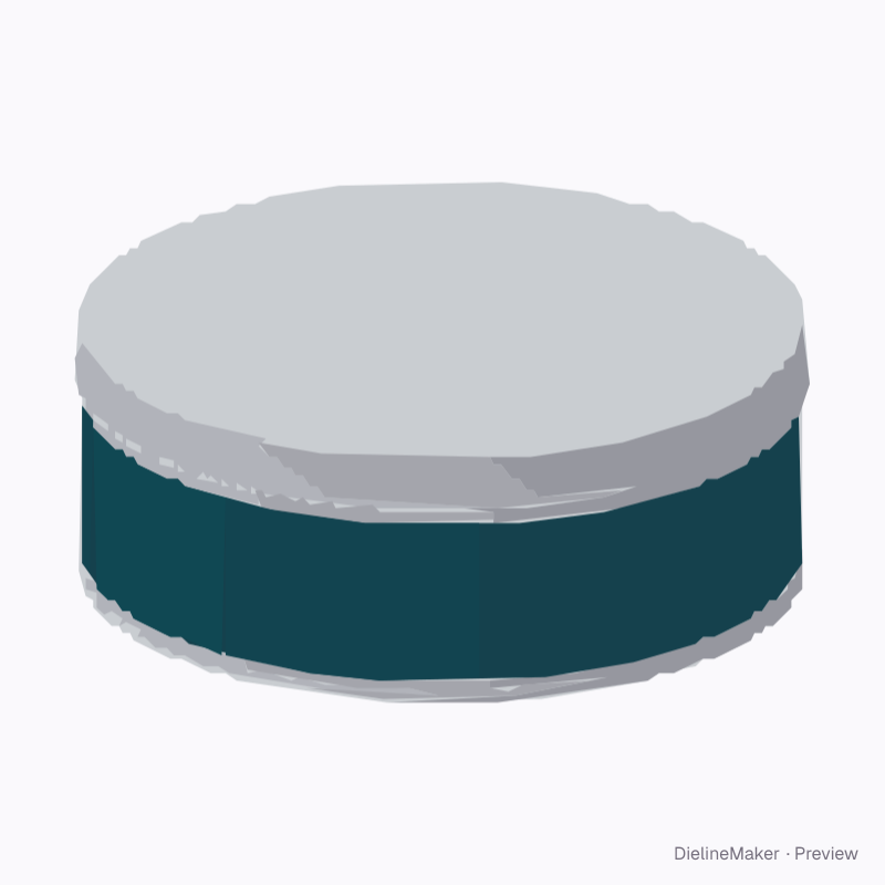 Confectionery gift tin