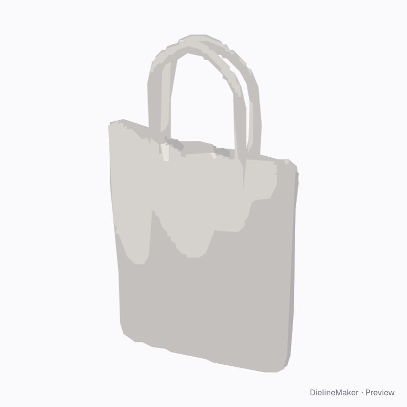 Oversize shopping tote