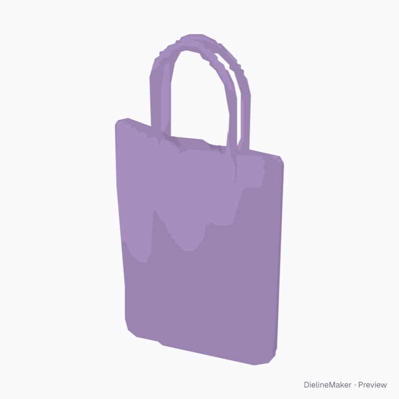 Mini gift tote