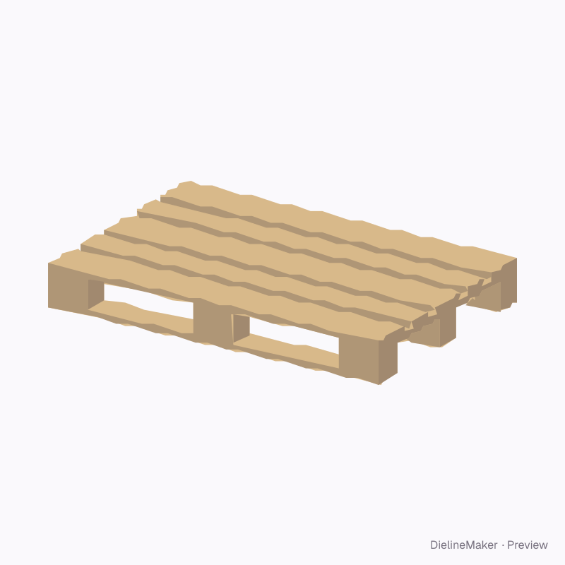 EUR pallet 1200 x 800