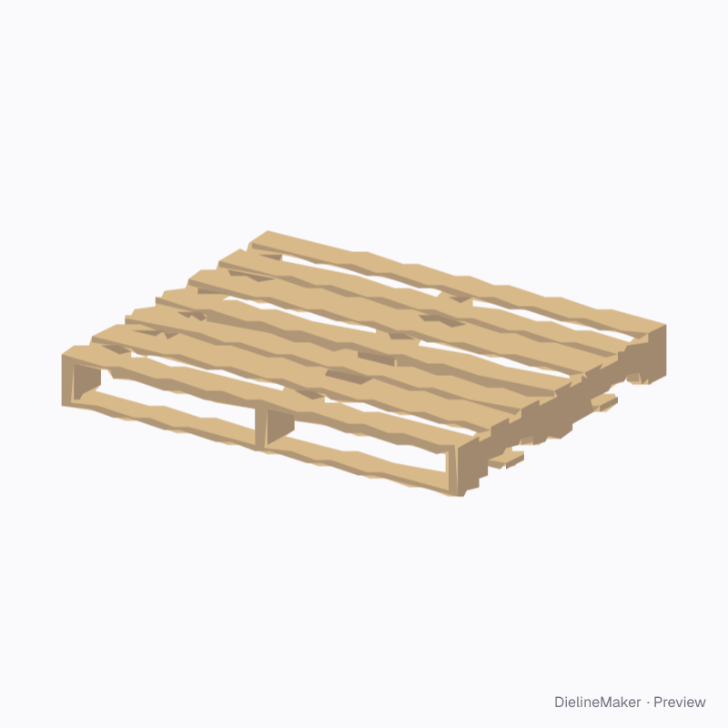 US GMA pallet 48 x 40 in
